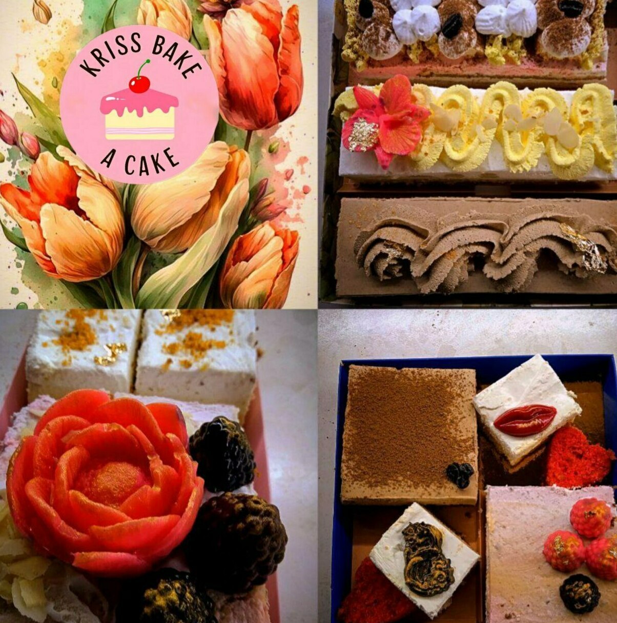 Нарезные пирожные Нарезные пирожные, торты, десерты